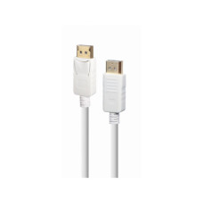 Кабель мультимедійний DisplayPort to DisplayPort 1.8m V1.2 Cablexpert (CC-DP2-6-W)