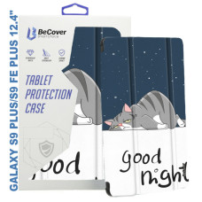 Чохол до планшета BeCover Smart Case Samsung Tab S9 Plus (SM-X810/SM-X816)/S9 FE Plus (SM-X610/SM-X616) 12.4" Good Night (710378)