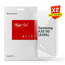 Плівка захисна Armorstandart Kit Clear + Anti-Blue Samsung A35 5G (A356) (ARM80687)