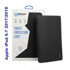 Чохол до планшета BeCover Tri Fold Soft TPU Silicone Apple iPad 9.7 2017/2018 A1822/A1823/A1893/A1954 Black (706875)