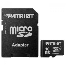 Карта пам'яті Patriot 16GB microSD class10 UHS-I (PSF16GMCSDHC10)