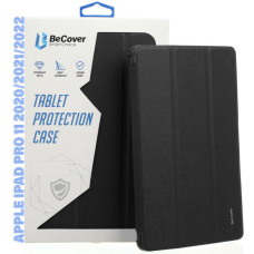 Чохол до планшета BeCover Tri Fold Hard TPU Apple iPad Pro 11 2020/2021/2022 Black (711109)