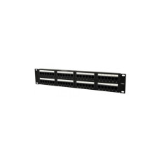 Патч-панель 19" 48xRJ-45 UTP cat.6, 2U, тип 110 Cablexpert (NPP-C648CM-001)