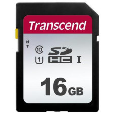 Карта пам'яті Transcend 16GB SDHC class 10 UHS-I U1 (TS16GSDC300S)