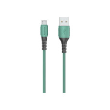 Дата кабель USB 2.0 AM to Micro 5P 1.0m PD-B51m Green Proda (PD-B51m-GR)