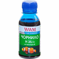 Чорнило WWM HP №22/134/121 100г Cyan (H35/C-2)