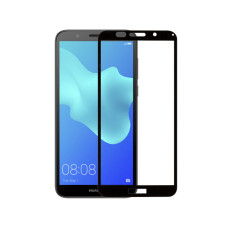 Скло захисне PowerPlant Full screen Huawei Y5 (2018), Black (GL604913)