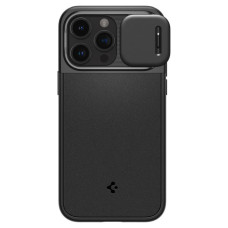 Чохол до мобільного телефона Spigen Apple iPhone 15 Pro Optik Armor MagFit Black (ACS06738)