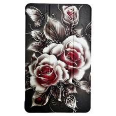 Чохол до планшета BeCover Smart Case Samsung Tab A9 SM-X115 8.7" Black Rose (711266)