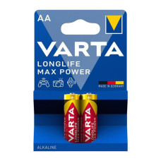 Батарейка Varta AA Longlife Max Power лужна * 2 (04706101412)