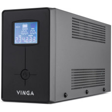 Пристрій безперебійного живлення Vinga LCD 1500VA metal case (VPC-1500M)