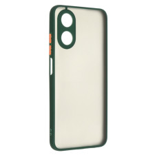 Чохол до мобільного телефона Armorstandart Frosted Matte OPPO A17 4G/A17k 4G Dark Green (ARM66726)