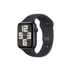 Смарт-годинник Apple Watch SE 2023 GPS 44mm Midnight Aluminium Case with Midnight Sport Band - S/M (MRE73QP/A)