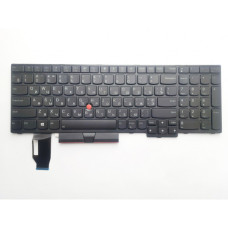 Клавіатура ноутбука Lenovo ThinkPad E580/L580/T590 черна з ТП підсв UA (A46213)