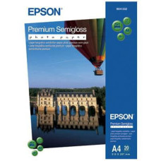 Фотопапір Epson A4 Premium Semigloss Photo Paper (C13S041332)