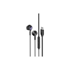 Навушники Promate LumiBuds-C Black (lumibuds-c.black)