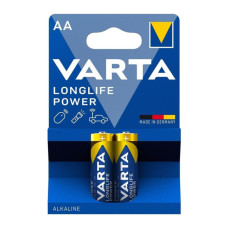 Батарейка Varta AA Longlife Power лужна * 2 (04906121412)