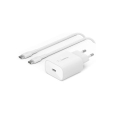 Зарядний пристрій Belkin USB-С 25W PD PPS + cable USB-C 1m (WCA004VF1MWH-B6)