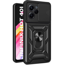 Чохол до мобільного телефона BeCover Military Infinix Hot 40i (X6528B) Black (710673)