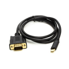 Перехідник USB Type-C 3.1 (M) to VGA (M) 1.0m PowerPlant (CA912117)