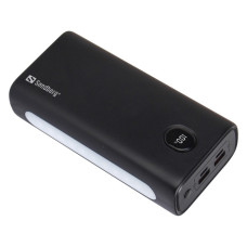 Батарея універсальна Sandberg 30000mAh, PD/20W, QC/3.0, USB-C*2, USB-A*2, LED flashlight 2W (420-68)