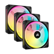 Кулер до корпусу Corsair iCUE Link QX120 RGB PWM PC Fans Starter Kit with iCUE Link System Hub (CO-9051002-WW)