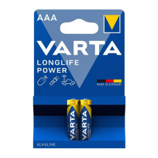 Батарейка Varta AAA Longlife Power лужна * 2 (04903121412)