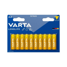 Батарейка Varta AA Varta Longlife лужна * 10 (04106101461)