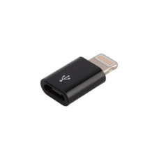 Перехідник Lightning to Micro USB Lapara (LA-Lightning-MicroUSB-adaptor black)