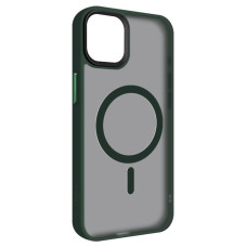 Чохол до мобільного телефона Armorstandart Uniq Magsafe Apple iPhone 15 Plus Dark Green (ARM75323)