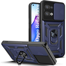 Чохол до мобільного телефона BeCover Military Oppo Reno 8 Pro Blue (709353)