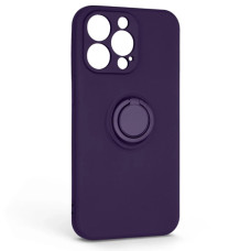 Чохол до мобільного телефона Armorstandart Icon Ring Apple iPhone 13 Pro Dark Purple (ARM68668)