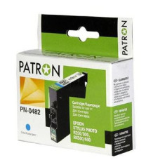 Картридж Patron для EPSON R200/300 (PN-0482) CYAN (CI-EPS-T048240-CY-PN)