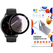 Скло захисне Drobak Amazfit GTR 3 Black Frame A+ (313172) (313172)