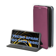 Чохол до мобільного телефона BeCover Exclusive Tecno Spark Go 2024 (BG6) Burgundy (711253)