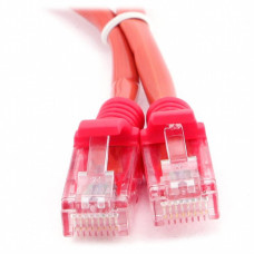 Патч-корд 0.5м, UTP, cat.5e, LSZH, red Molex (PCD-01000-0C)