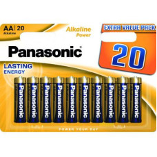 Батарейка Panasonic LR06 Alkaline Power * 20 (LR6REB/20BW)