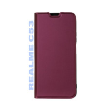 Чохол до мобільного телефона BeCover Exclusive New Style Realme C53 Red Wine (711203)