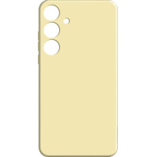 Чохол до мобільного телефона MAKE Samsung S24 Plus Silicone Yellow (MCL-SS24PYE)