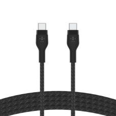 Дата кабель USB-C to USB-C 1.0m Belkin (CAB011BT1MBK)