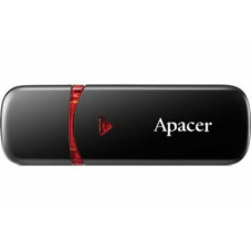 USB флеш накопичувач Apacer 64GB AH333 black USB 2.0 (AP64GAH333B-1)