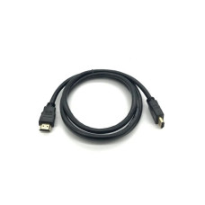 Кабель мультимедійний HDMI to HDMI 3.0m v1.4, OD-7.5mm Merlion (YT-HDMI(M)/(M)HS-3.0m)