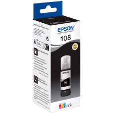 Контейнер з чорнилом Epson 108 EcoTank L8050/L18050 black (C13T09C14A)