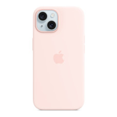 Чохол до мобільного телефона Apple iPhone 15 Silicone Case with MagSafe Light Pink (MT0U3ZM/A)