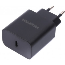 Зарядний пристрій Maxxter 1 USB Type-C + cable Type-C to Type-C (WC-PD25W-CtC-01)