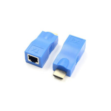 Перехідник HDMI к кабелю RJ45 (Patch Cord) 30m Extradigital (KBH1754)