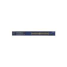 Комутатор мережевий Netgear GS724TPP 24x1GE PoE+(380W), 2xSFP, керований (GS724TPP-100EUS)