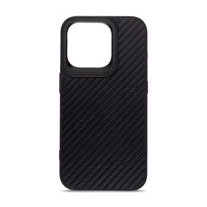 Чохол до мобільного телефона Harder Carbon Pattern Apple iPhone 15 Pro Black (ARM76777)