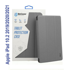 Чохол до планшета BeCover Tri Fold Soft TPU Silicone Apple iPad 10.2 2019/2020/2021 Gray (706885)