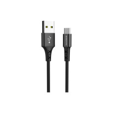 Дата кабель USB 2.0 AM to Micro 5P 1.0m BX20 Enjoy 2A Black BOROFONE (BX20MB)